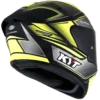 KYT TT Course Tourist Matt Yellow Fluo Helmet 7