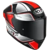 KYT TT Course Tourist Red Fluo Helmet 1