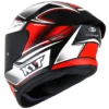 KYT TT Course Tourist Red Fluo Helmet 5