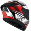 KYT TT Course Tourist Red Fluo Helmet 7