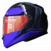 LS2 FF320 Flaux Gloss Black Blue Full Face Helmet 1