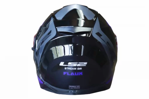 LS2 FF320 Flaux Gloss Black Blue Full Face Helmet 2