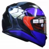 LS2 FF320 Flaux Gloss Black Blue Full Face Helmet 3