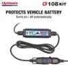 Optimate O 108 USB Charger with Battery Indicator Kit (includes Battery Lead) – 3300mA 6