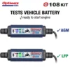 Optimate O 108 USB Charger with Battery Indicator Kit (includes Battery Lead) – 3300mA 7