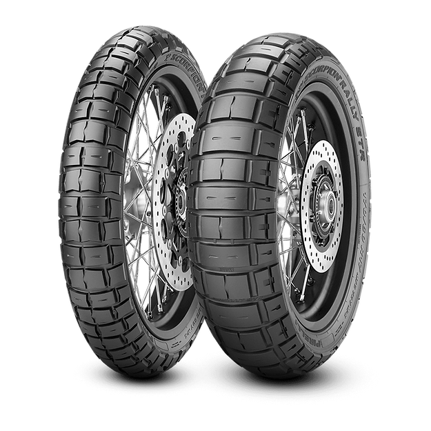 Pirelli Scorpion Rally Str 130 80 R 17 Tubeless Rear Two Wheeler Tyre 1