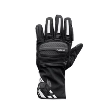 Raida Alps Waterproof Black Riding Gloves 2