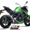 SC Project GP M2 Muffler, Carbon Fiber Slip on Exhaust for Kawasaki Z900 (2020) (K34A 18C) 3