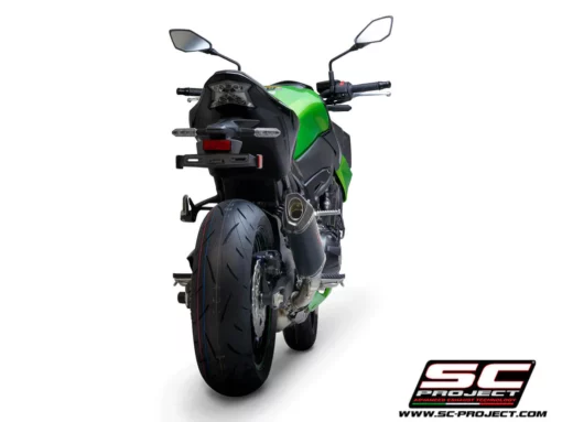 SC Project SC1 S Carbon Fiber Slip on Exhaust for Kawasaki Z900 (2020 22) (K34A T124C) 3