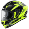SMK Stellar Sports Adox Gloss Yellow Black Grey (GL426) Helmet 1