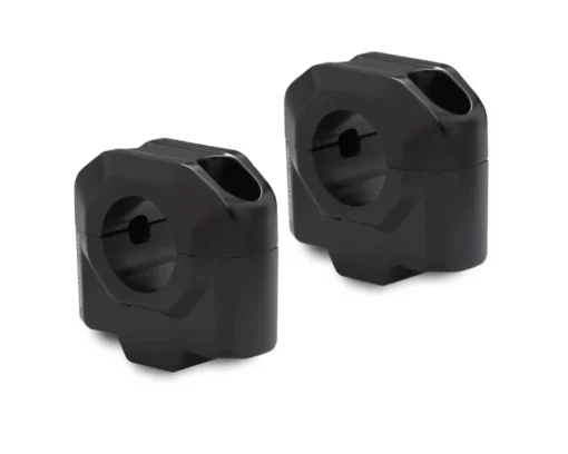 SW Motech 30mm Handlebar Risers for 28mm Handlebars Black 01