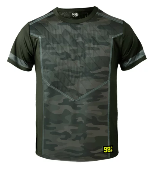 98 Fahren Camo Green Chest Cooling T Shirt 1