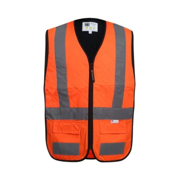 98 Fahren CoolVest Evo Hi Viz Reflective Orange Cooling Vest 2