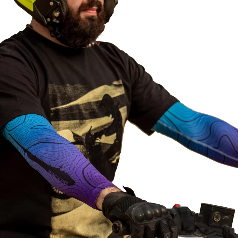 98 Fahren Eurus Blue & Purple Cooling Sleeves 1