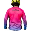 98 Fahren Moto Escape Canyon Series Pink & Blue Jersey 2
