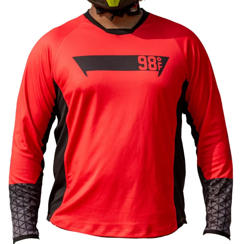 98 Fahren Moto Escape Classic Series Red Jersey 1