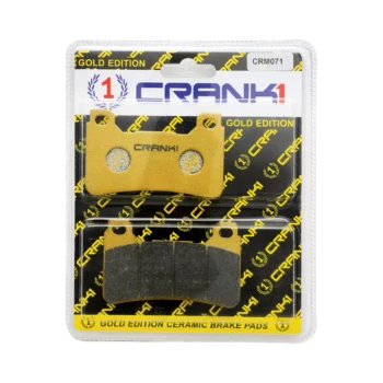 Crank1 Performance Ceramic Front Brake Pads for Honda CBR 1000 (2006 15) (CRM071) 1
