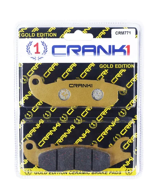 Crank1 Performance Ceramic Front Brake Pads for Honda CBR 150 (CRM771) 1