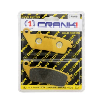 Crank1 Performance Ceramic Front Brake Pads for Kawasaki & Triumph (CRM651) 1