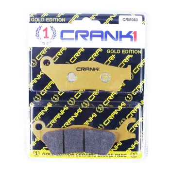 Crank1 Performance Ceramic Front Brake Pads for Suzuki Gixxer & Aprilia SR (CRM063) 1