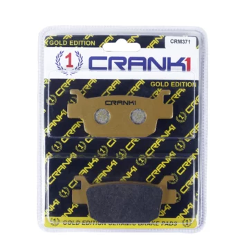 Crank1 Performance Ceramic Rear Brake Pads for Benelli, Honda & Yamaha (CRM371) 1