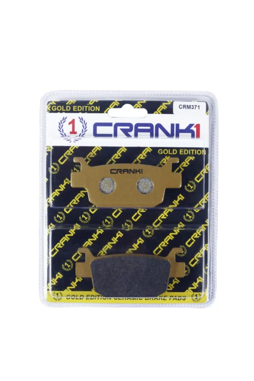 Crank1 Performance Ceramic Rear Brake Pads for Benelli, Honda & Yamaha (CRM371) 1