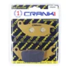 Crank1 Performance Ceramic Rear Brake Pads for Honda & Yamaha (CRM761) 1