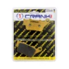 Crank1 Performance Ceramic Rear Brake Pads for KTM Bajaj Honda TVS Royal Enfield Suzuki BMW Ducati Triumph Street Triple (CRM359) 1