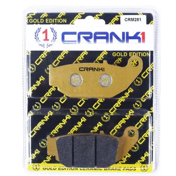 Crank1 Performance Ceramic Rear Brake Pads for Suzuki & Honda (CRM281) 1