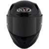 KYT Striker SV Plain Gloss Black Helmet 2