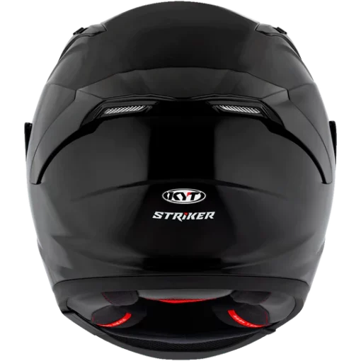 KYT Striker SV Plain Gloss Black Helmet 3