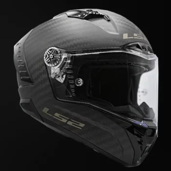 LS2 FF805 Thunder Carbon Racing Fim Matt Black Helmet 2