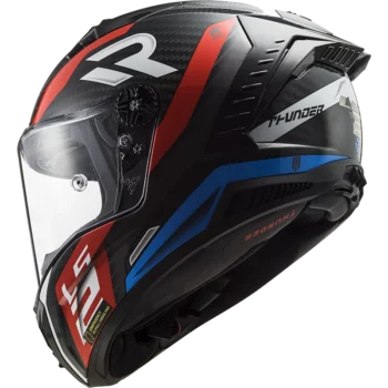 LS2 FF805 Thunder Supra Carbon Red Blue Helmet 1