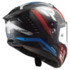 LS2 FF805 Thunder Supra Carbon Red Blue Helmet 3