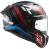 LS2 FF805 Thunder Supra Carbon Red Blue Helmet 4