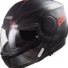 LS2 FF902 Hamr Titanium Gloss Black Red Helmet 1