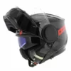 LS2 FF902 Hamr Titanium Gloss Black Red Helmet 3