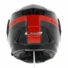 LS2 FF902 Hamr Titanium Gloss Black Red Helmet 5
