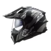 LS2 MX701 Explorer Atlantis Matt Black Titanium Helmet 1