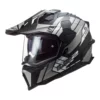 LS2 MX701 Explorer Atlantis Matt Black Titanium Helmet 2