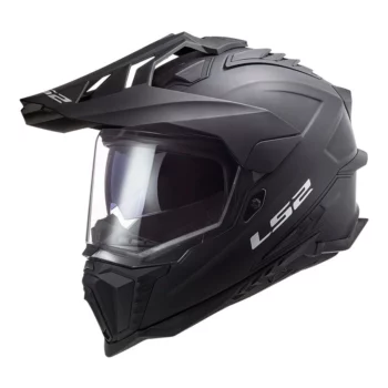 LS2 MX701 Explorer Solid Matt Black Helmet 1