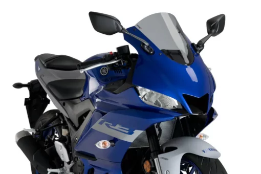 Puig R Racer Light Smoke Windscreen Yamaha YZF R3 1