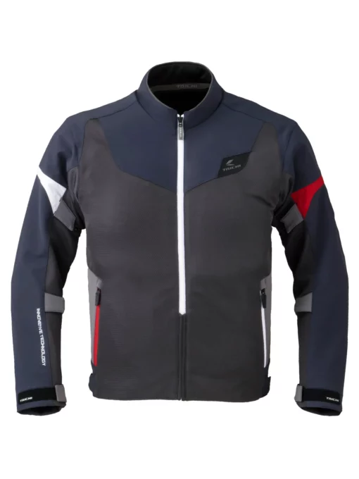 RS Taichi Quick Dry Racer Grey Blue Jacket 1