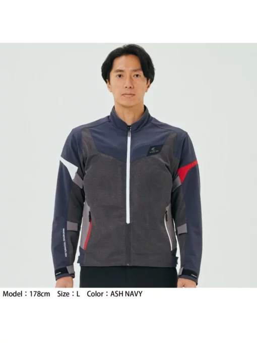 RS Taichi Quick Dry Racer Grey Blue Jacket 3