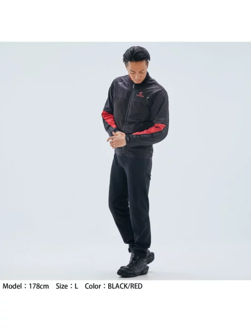 RS Taichi Torque Air Black Red Jacket 13