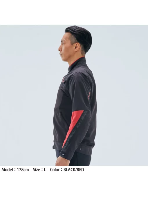 RS Taichi Torque Air Black Red Jacket 9