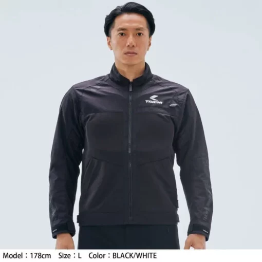 RS Taichi Torque Air Black White Jacket| Buy online in India.
