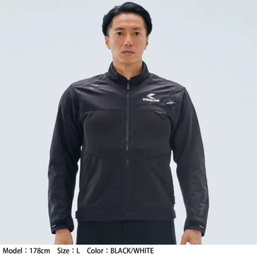 RS Taichi Torque Air Black White Jacket 3