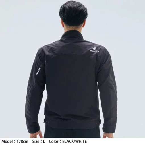 RS Taichi Torque Air Black White Jacket 6