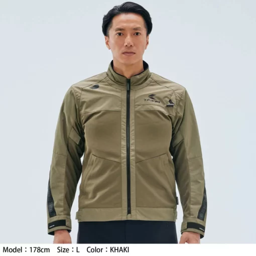 RS Taichi Torque Air Khaki Jacket 3